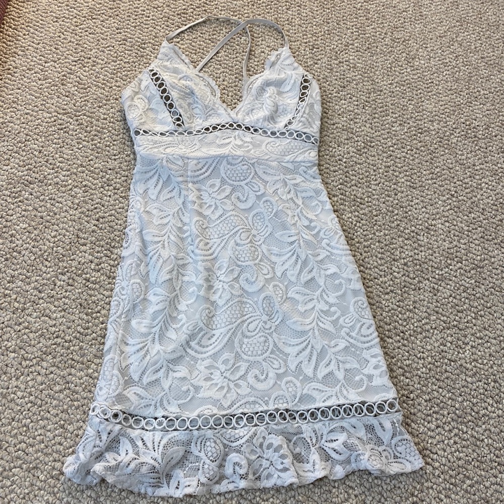 DEAR EMILIA Nueva Vista Dress White